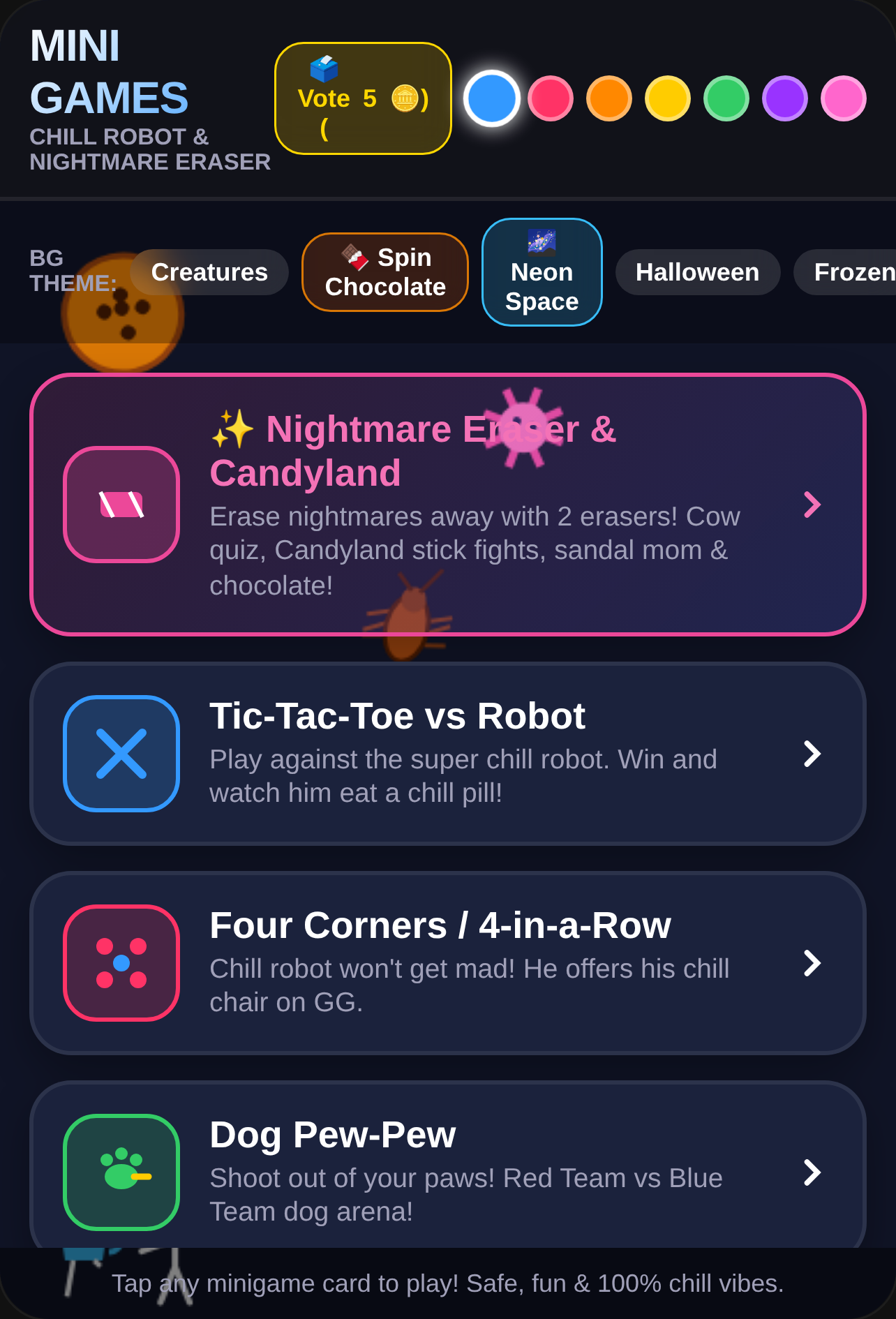Mini Games & Nightmare Eraser cover
