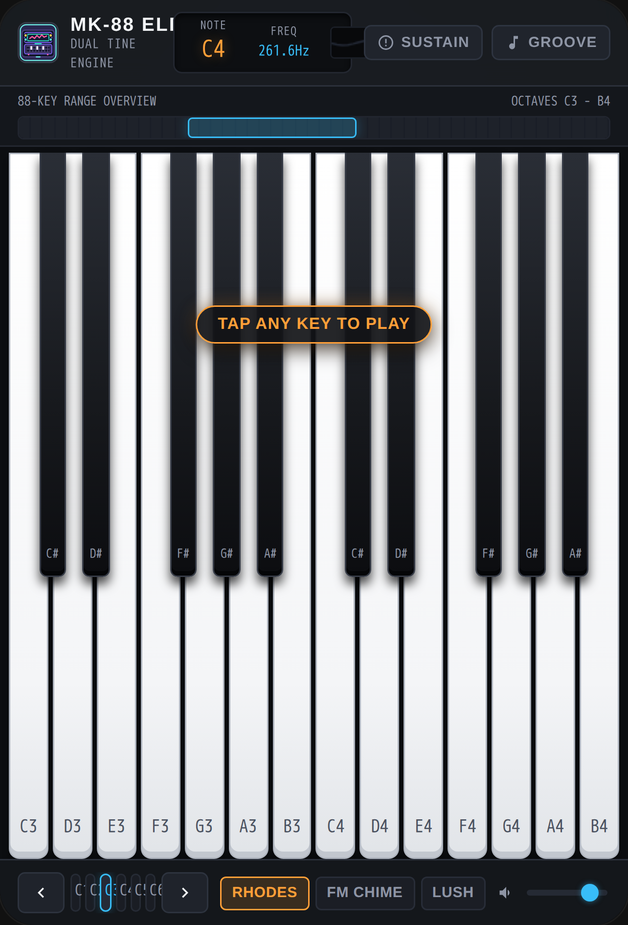 MK-88 Electric Keyboard cover