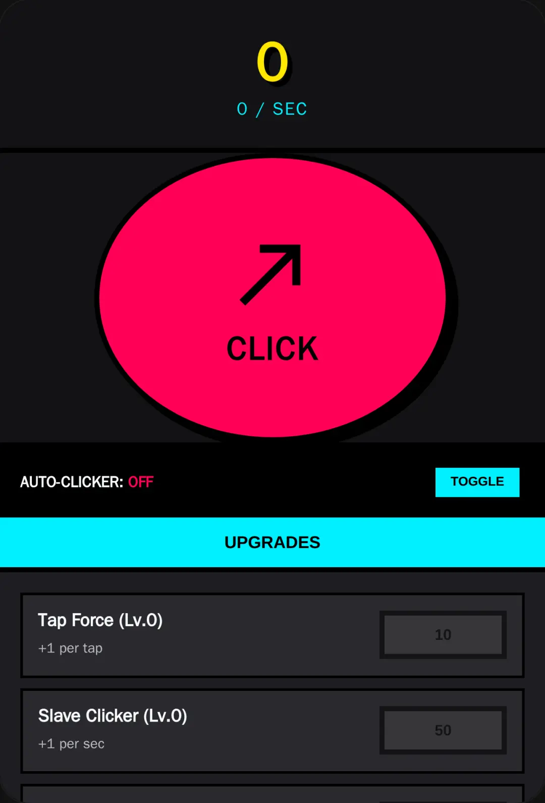 Infinity Clicker cover