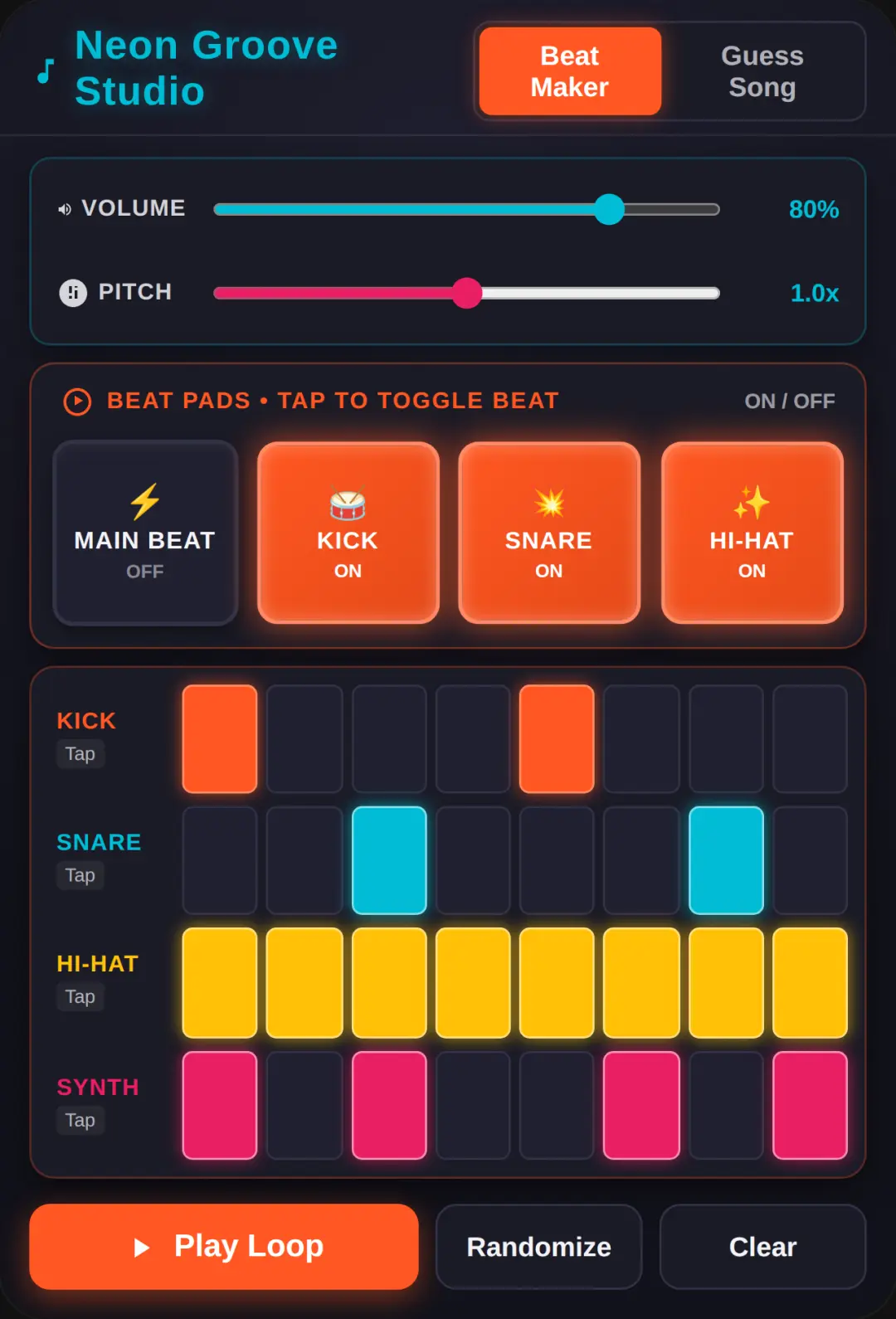 Neon Groove Studio cover