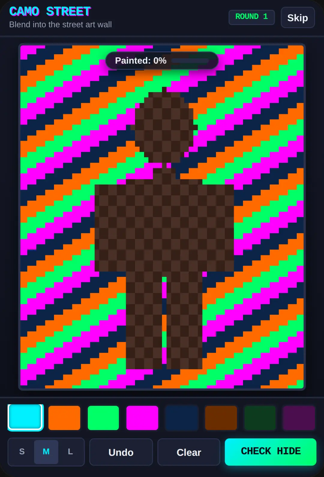 Pixel Camo Street Art cover