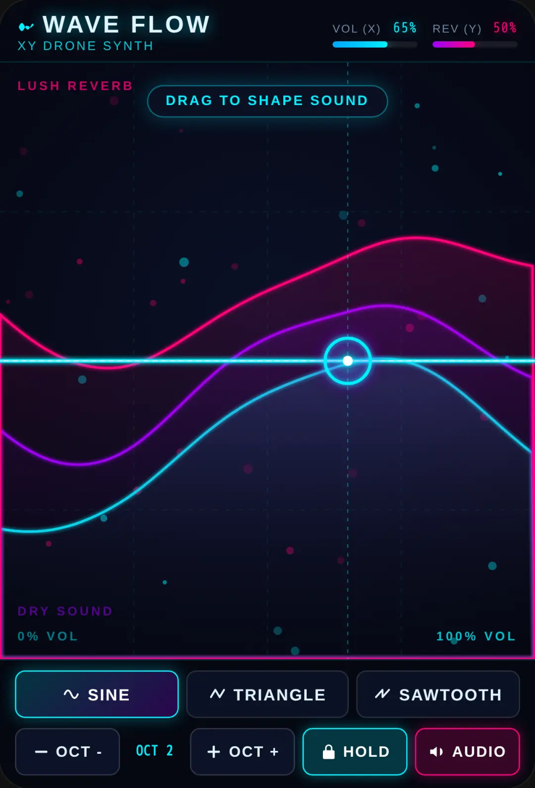 Wave Flow XY Synth cover