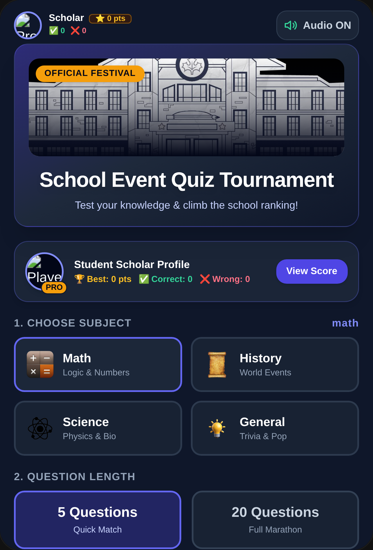 Quiz School: School Event Edition cover