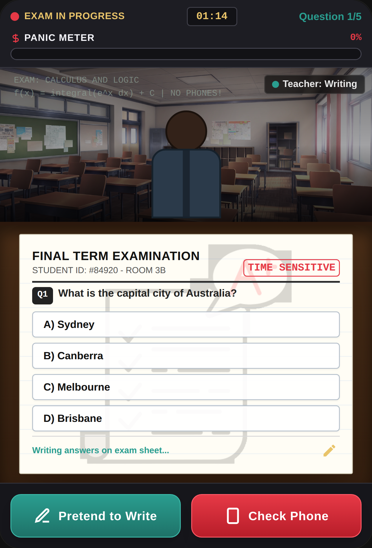 Exam Cheat: Don't Get Caught! cover