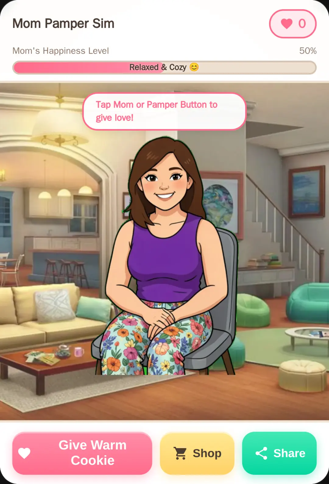 Mom Pamper Sim cover