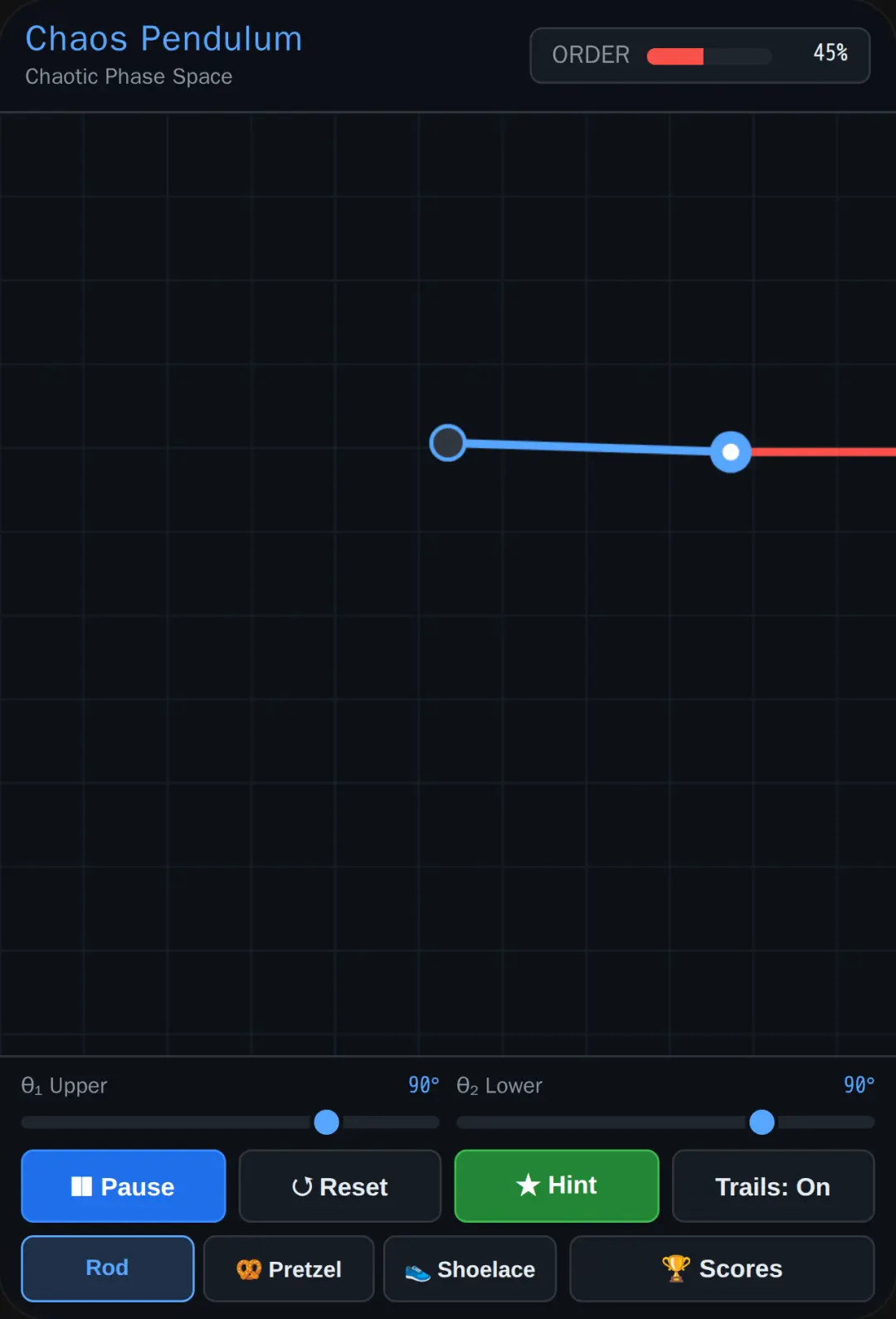 Chaos Pendulum #physics