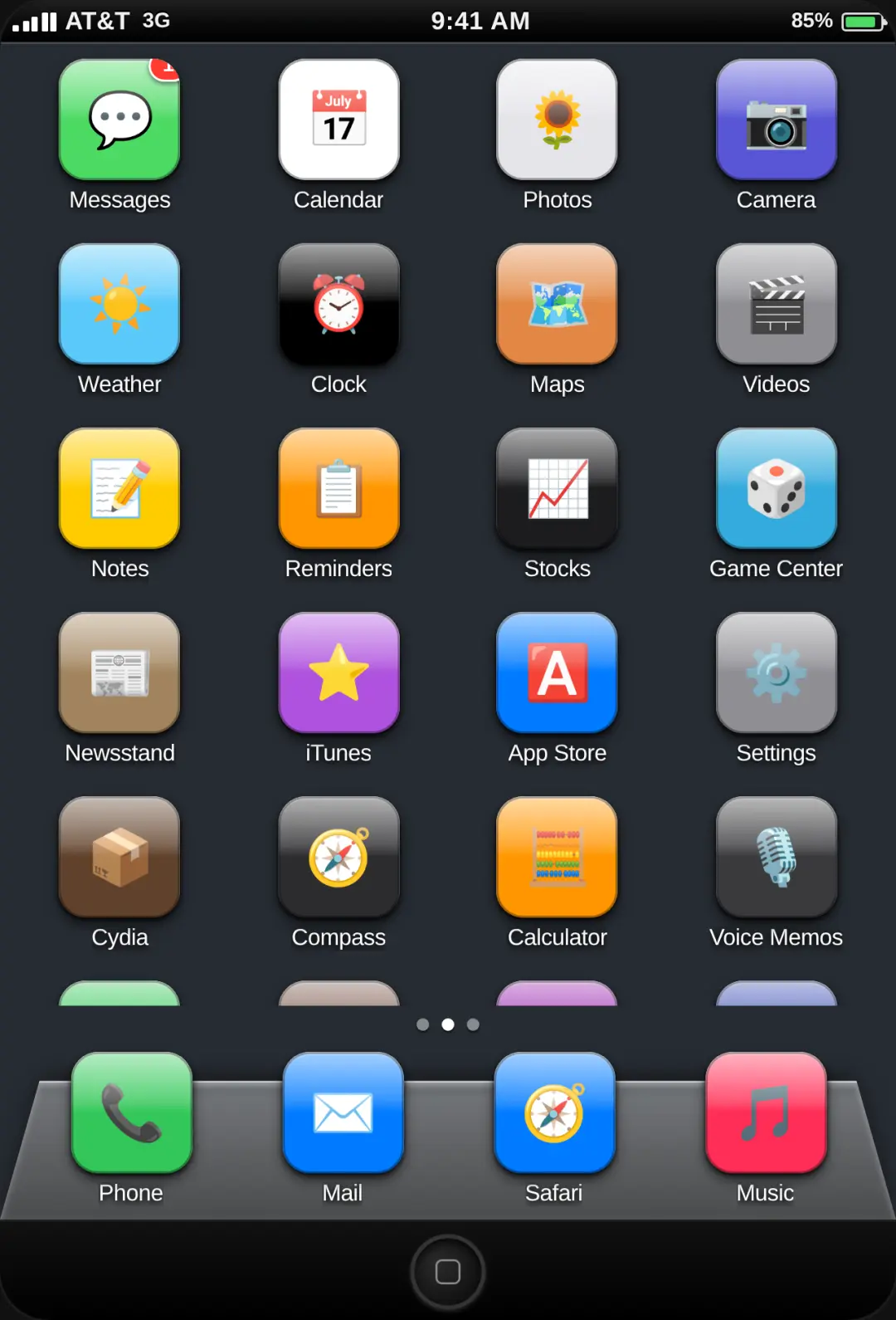 Vintage iOS 6 Simulator cover