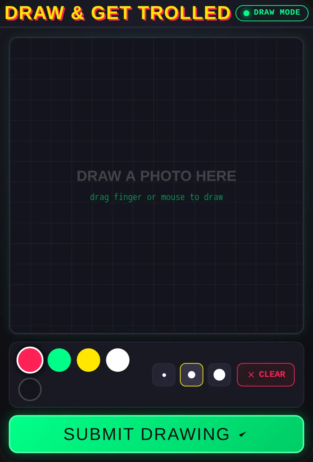 Draw & submit your masterpiece cover