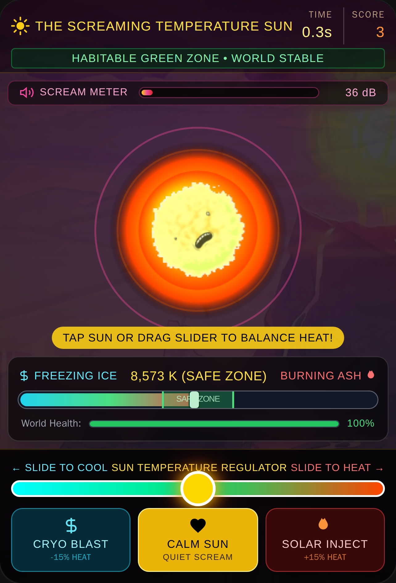The Screaming Temperature Sun cover