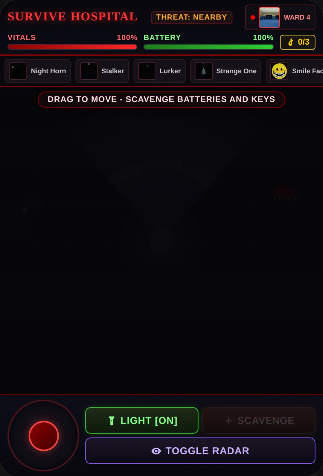 Survive in the Hospital - Horror Scavenger cover