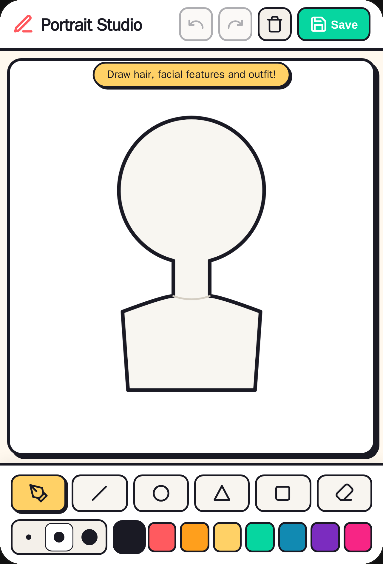 Portrait Studio — Creative Drawing cover
