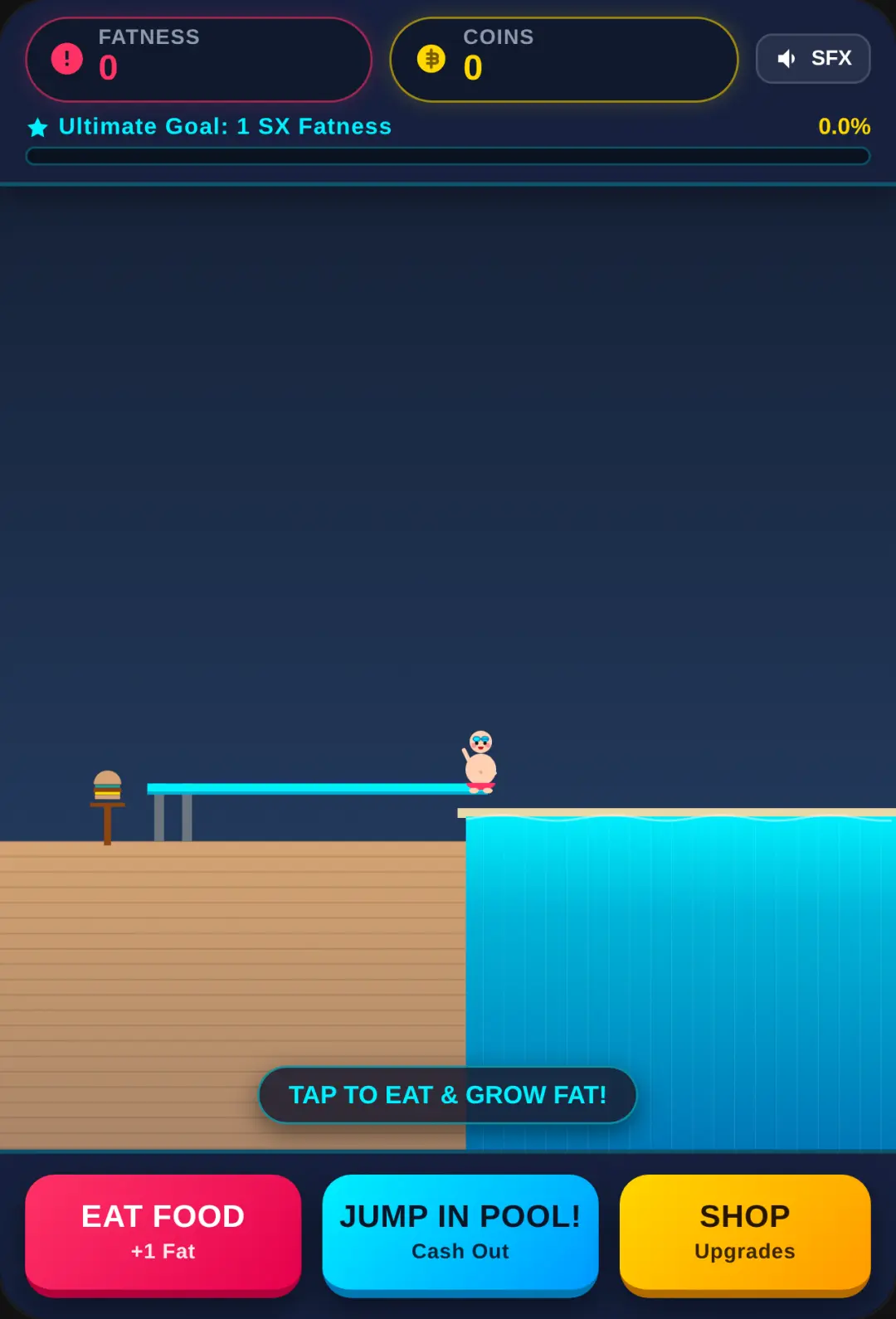 Pool Simulator: Eat & Get Fat cover