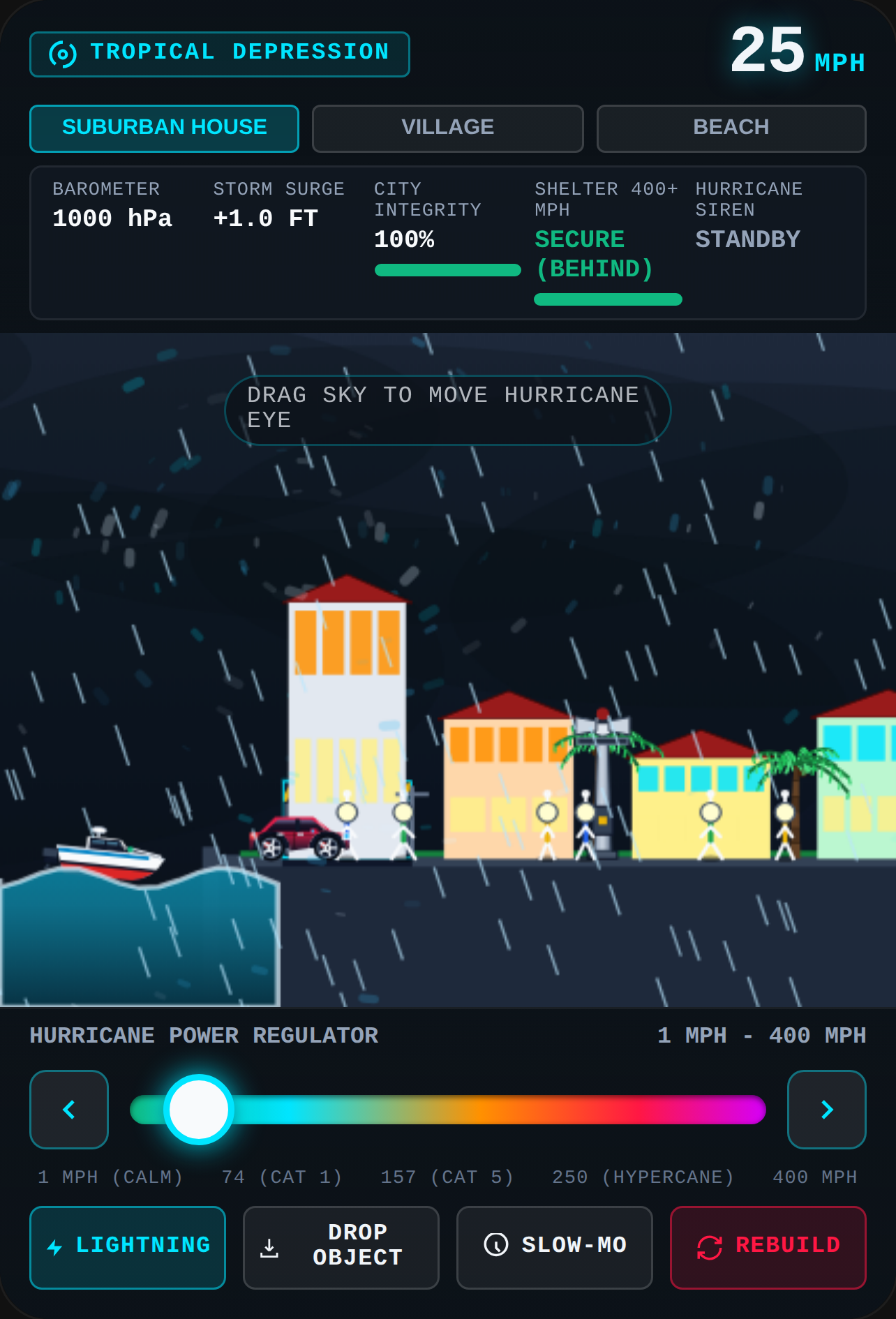 2D Hurricane Simulator cover