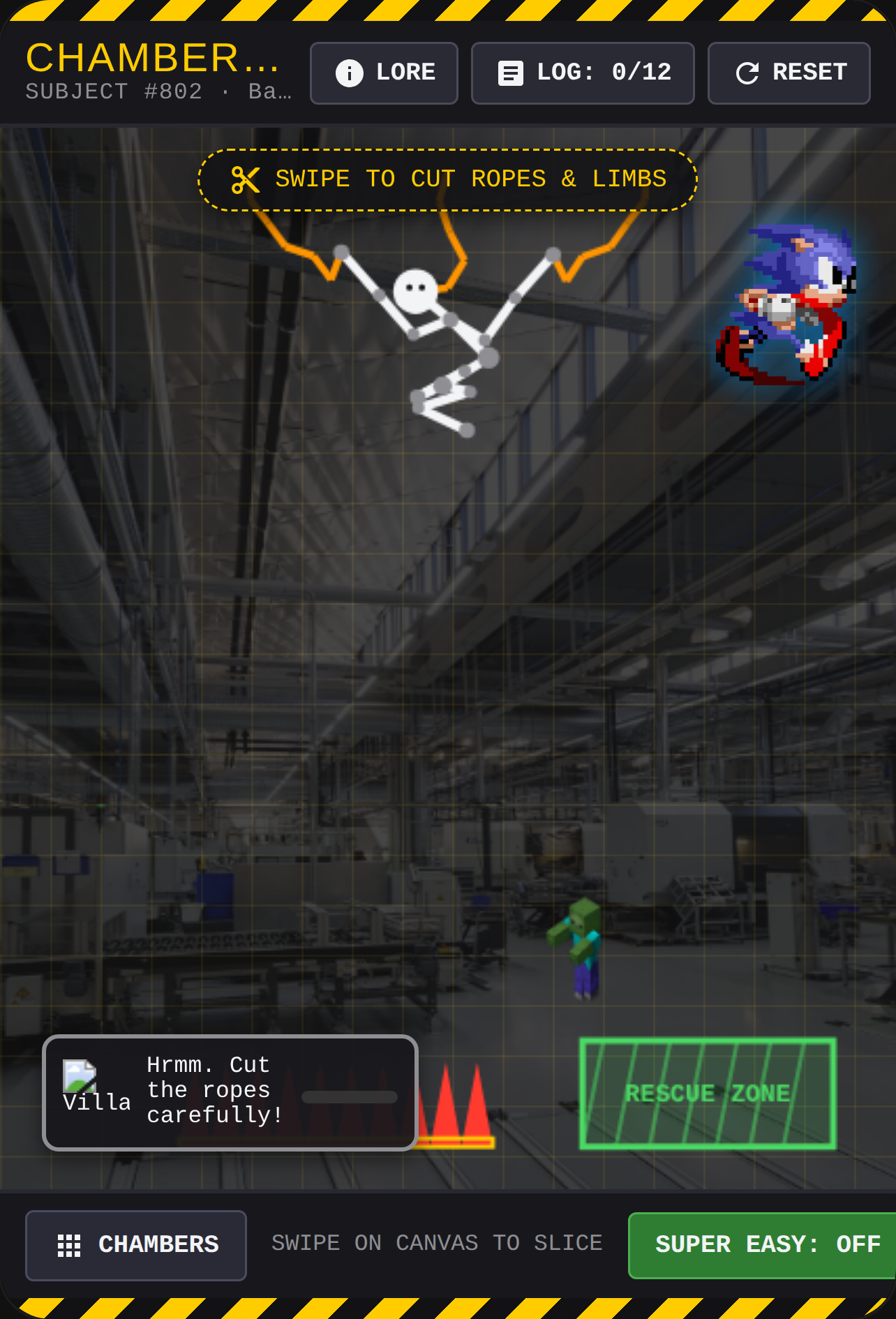 Bio-Hazard: Stickman Rescue Lab cover