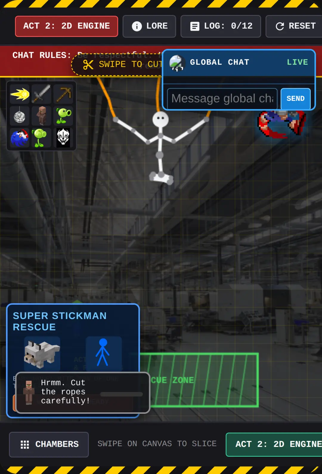 Bio-Hazard: Stickman Rescue Lab cover