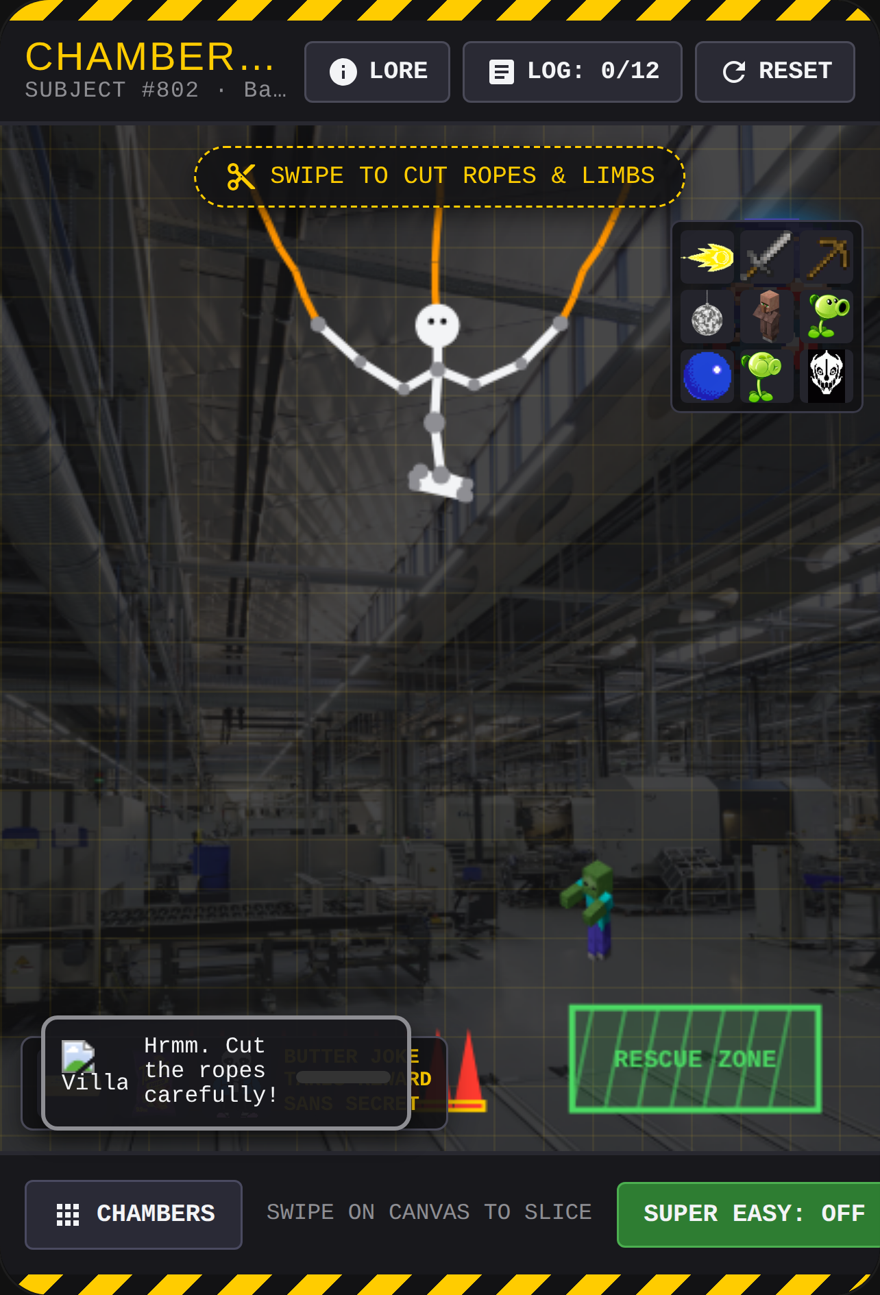 Bio-Hazard: Stickman Rescue Lab cover