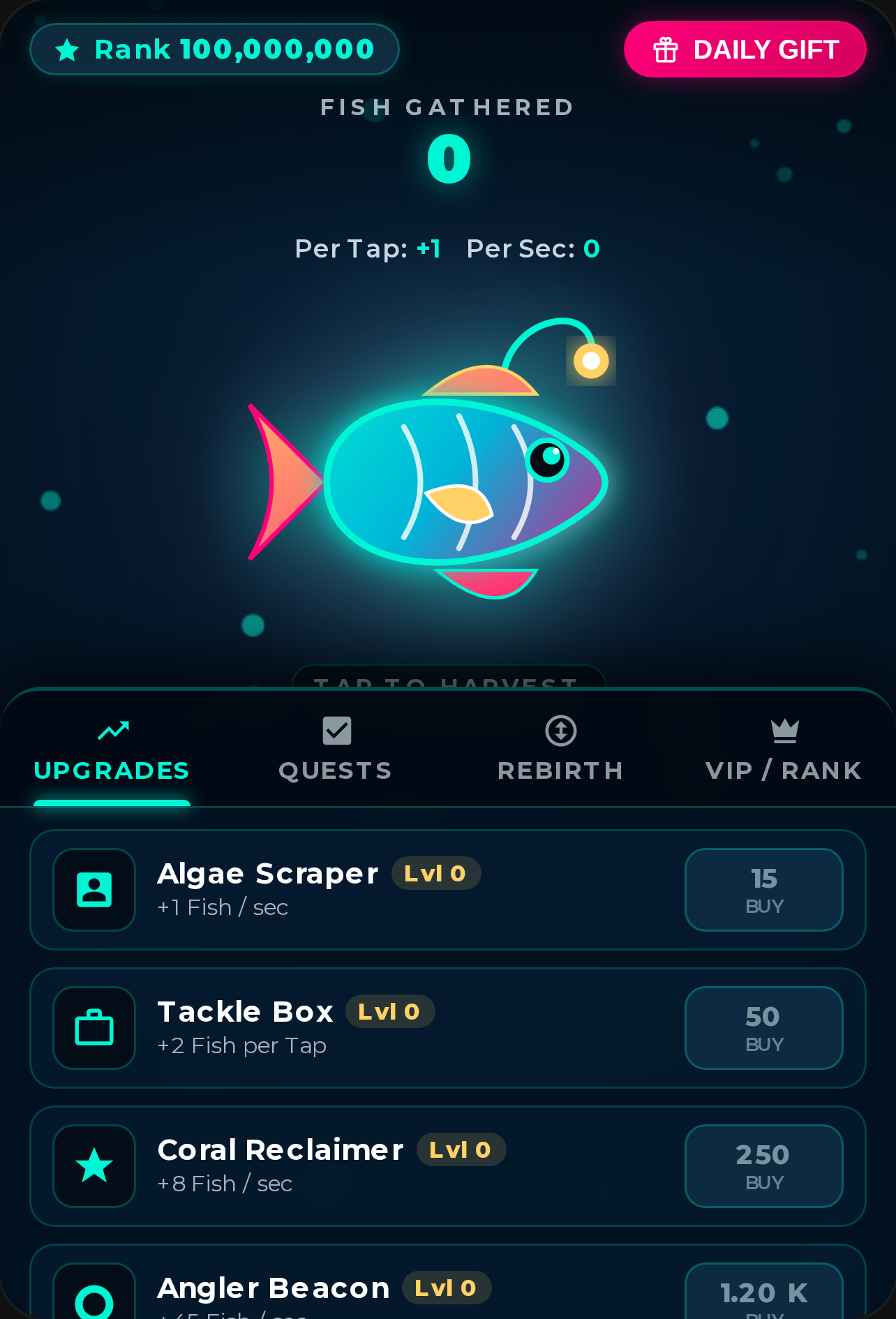 Fish Clickers: Abyssal Scale cover
