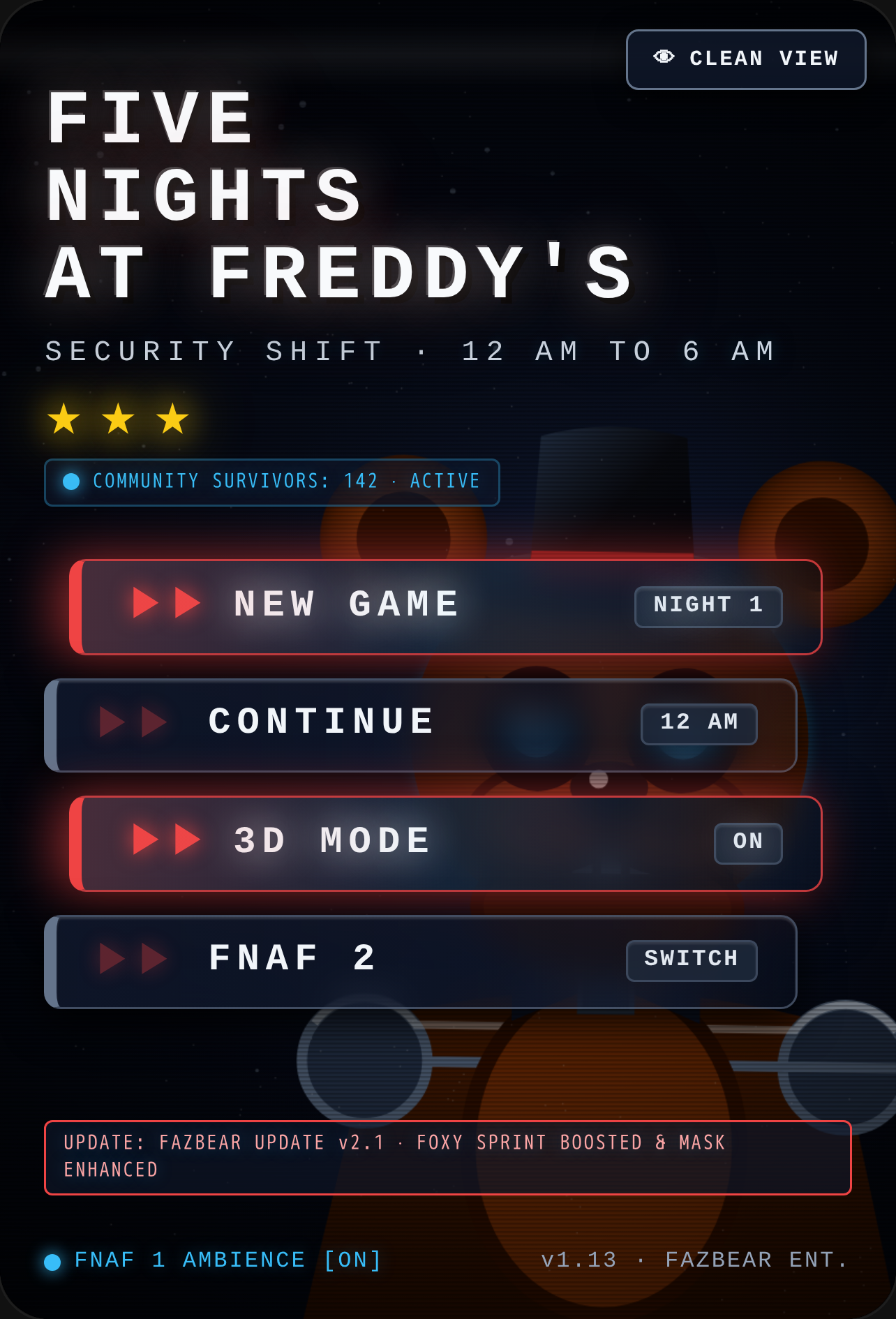 Five Nights at Freddy's cover