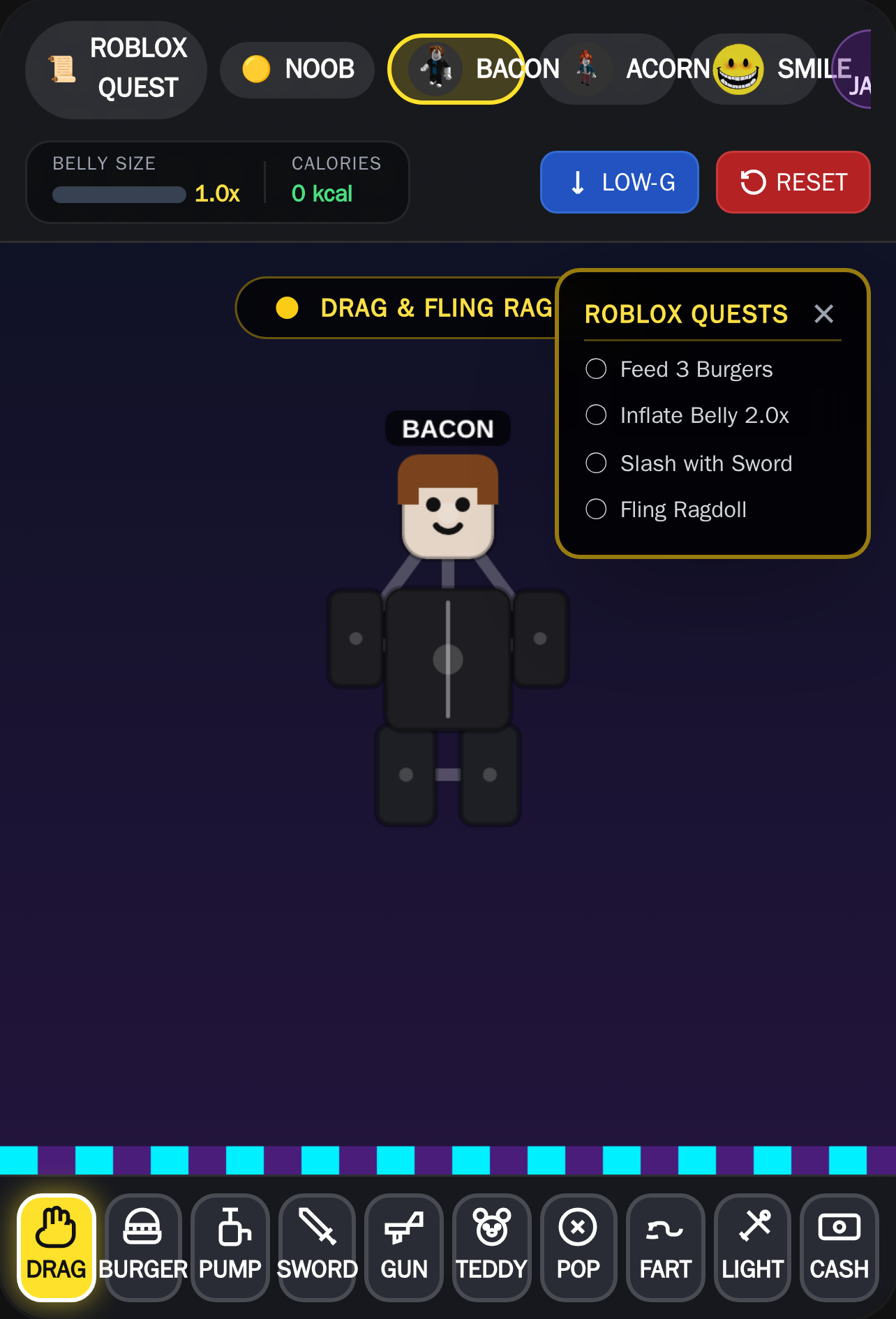 Roblox Ragdoll Sandbox update 1.0.2 cover