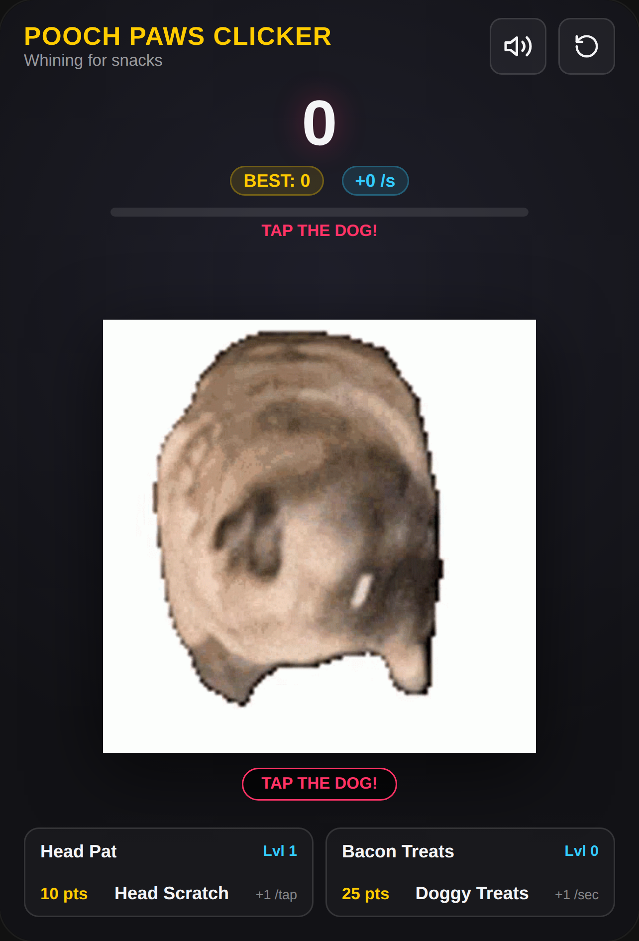 Sad Dog Meme Clicker cover