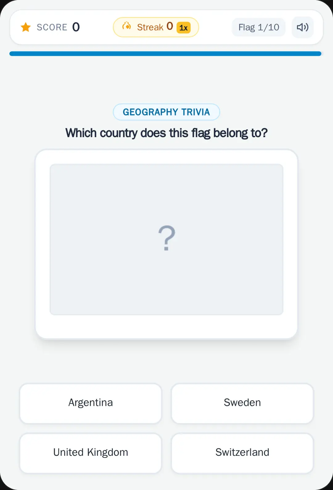 World Flag Quiz cover