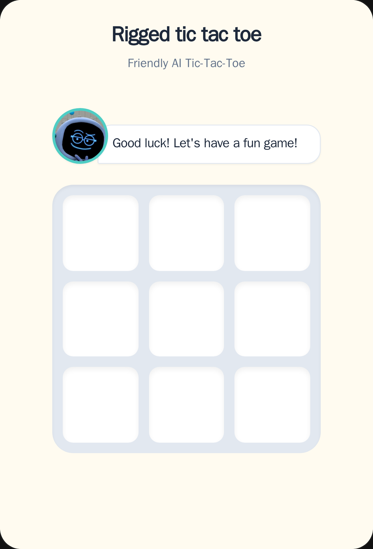 Unbeatable AI Tic-Tac-Toe cover