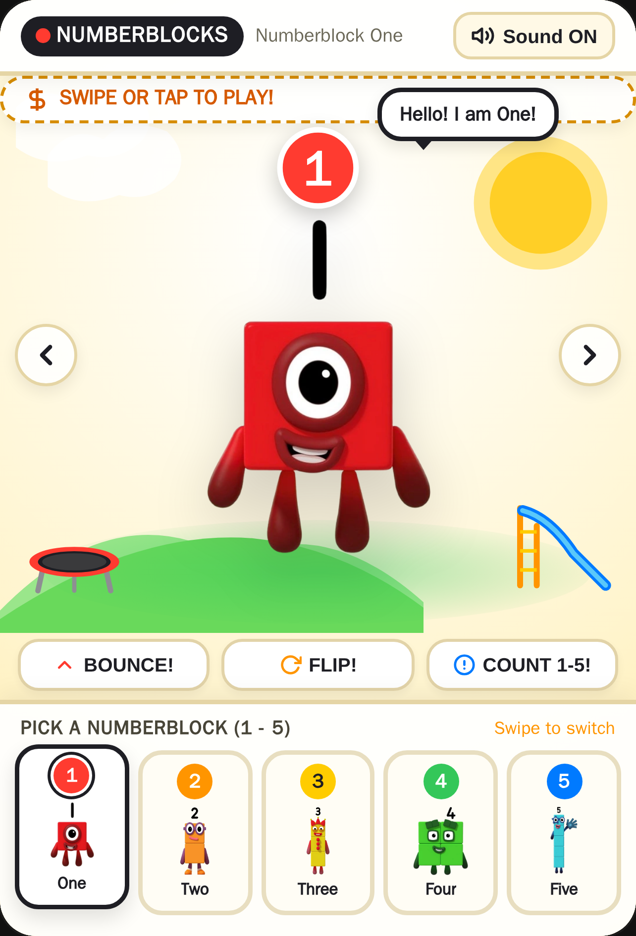 Numberblocks Playground cover