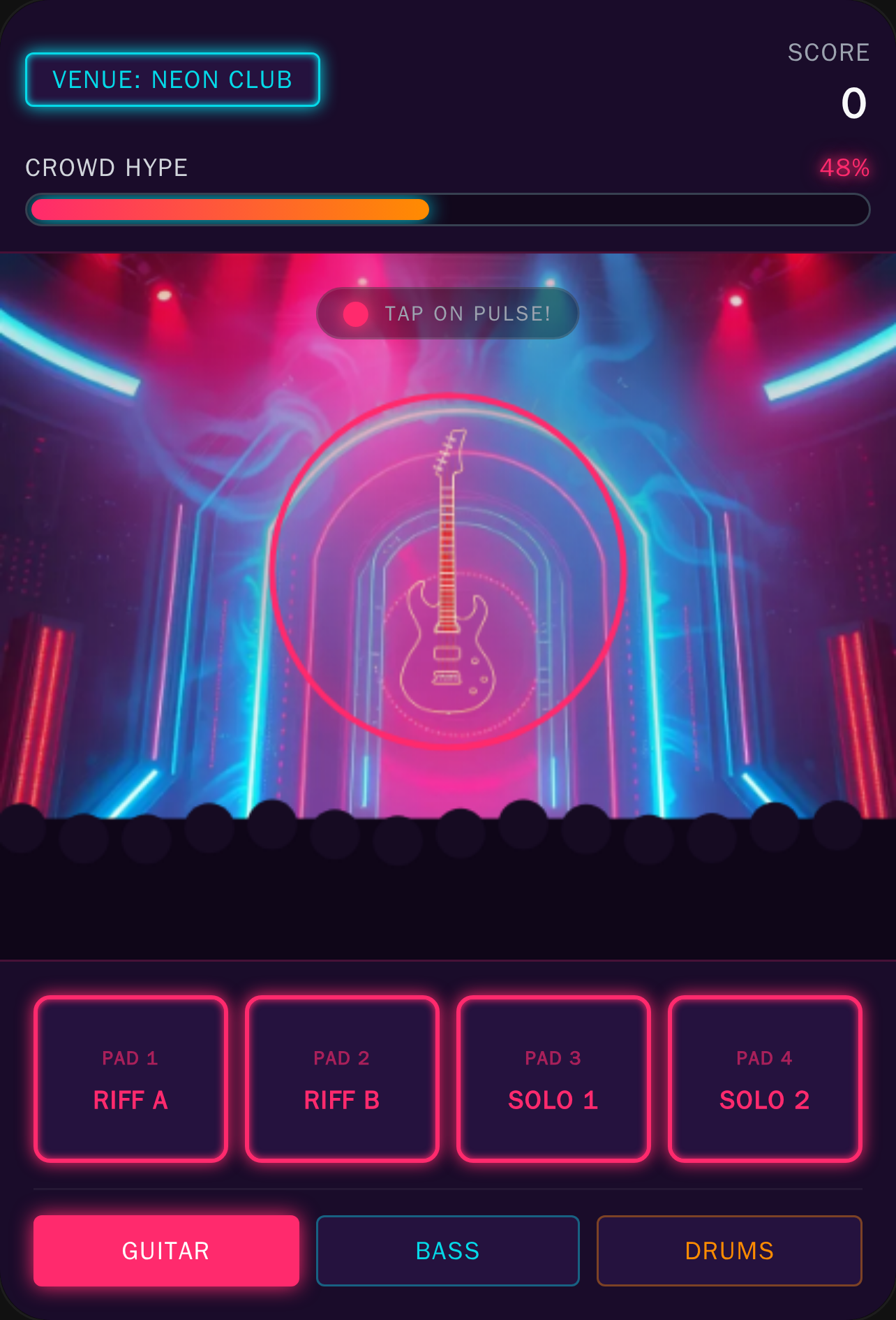 Neon Rock Jam: Performance Mode cover