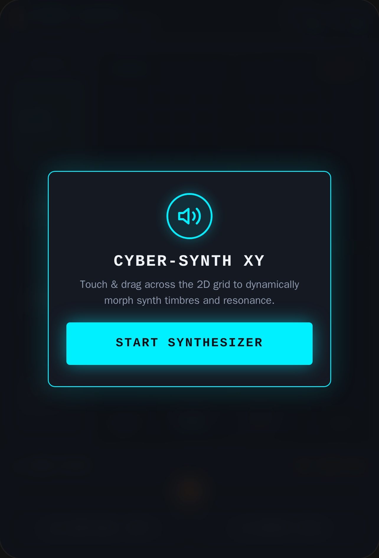 Cyber-Synth XY Morph cover