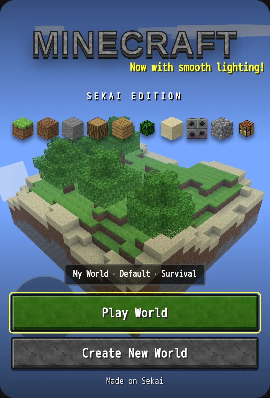 Minecraft: Sekai Edition cover