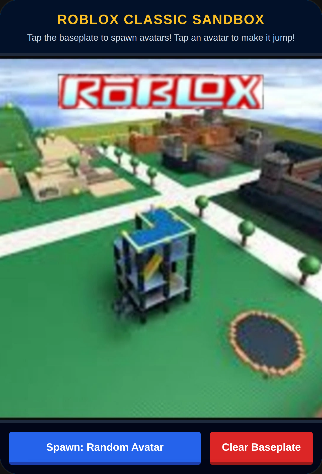 ROBLOX Classic Sandbox cover