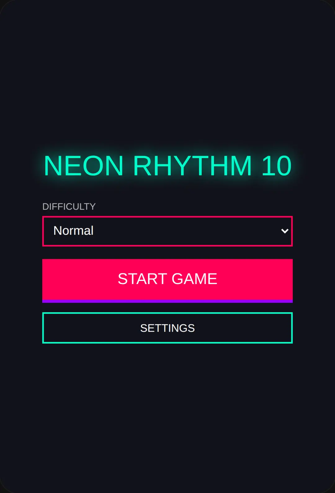 Neon Rhythm 10 cover
