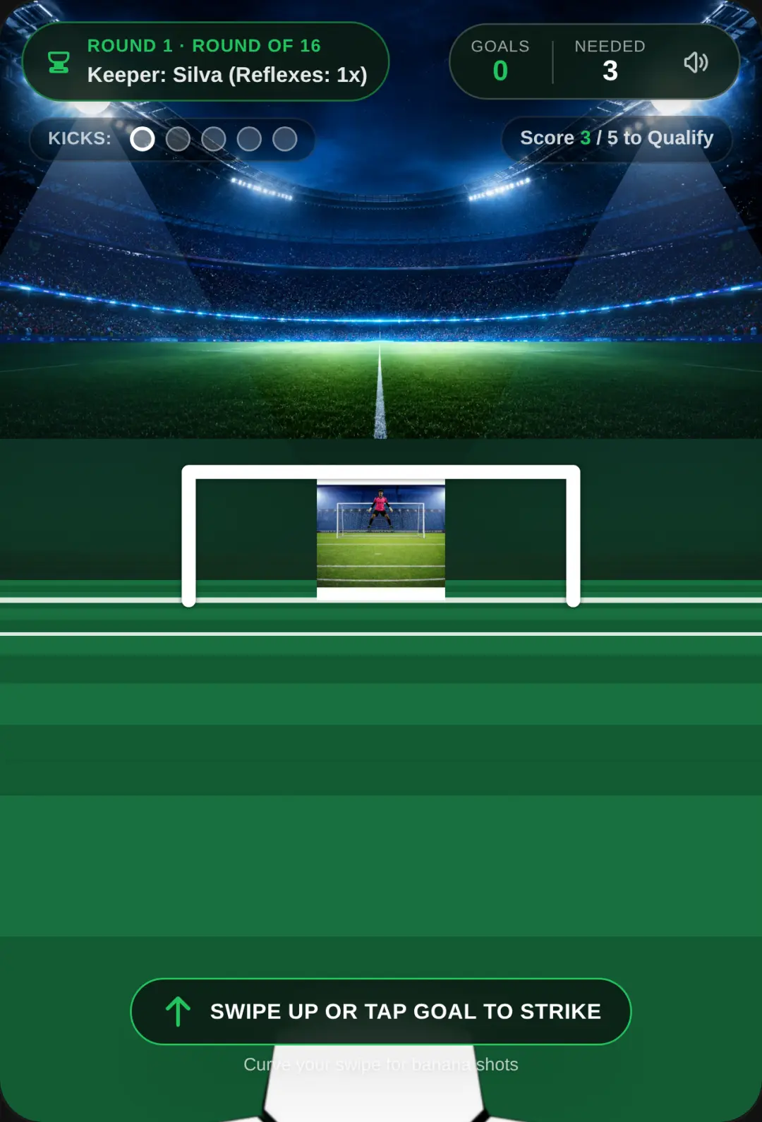 Realistic First-Person Soccer Penalty Tournament cover