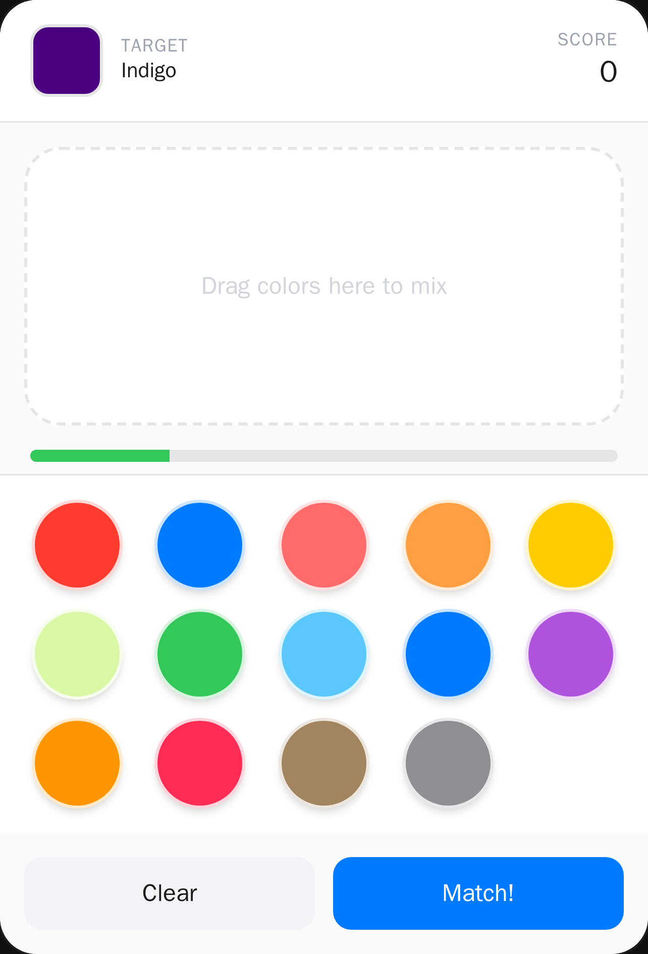 Color Mixer cover