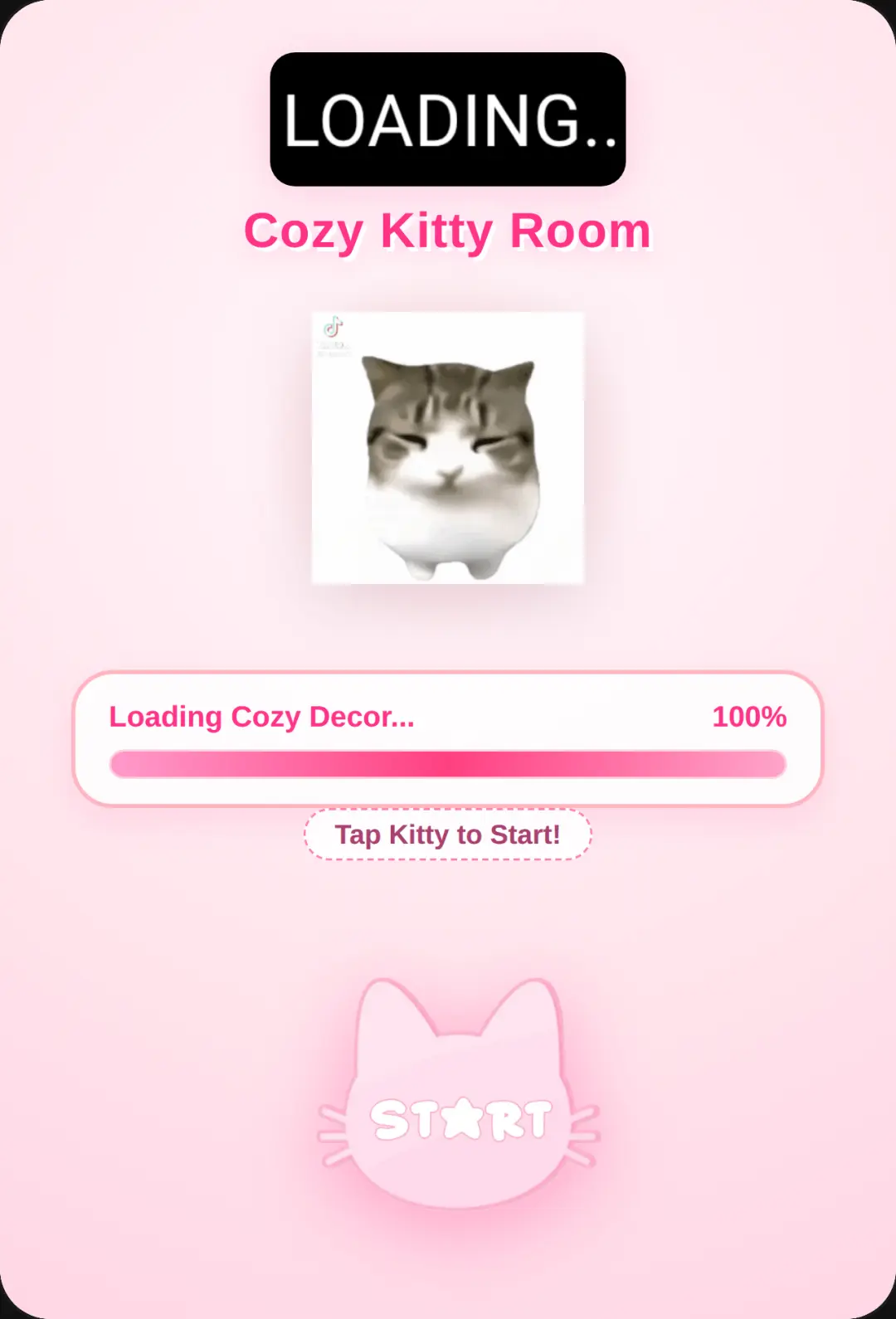 Cozy Kitty Room Decorator cover