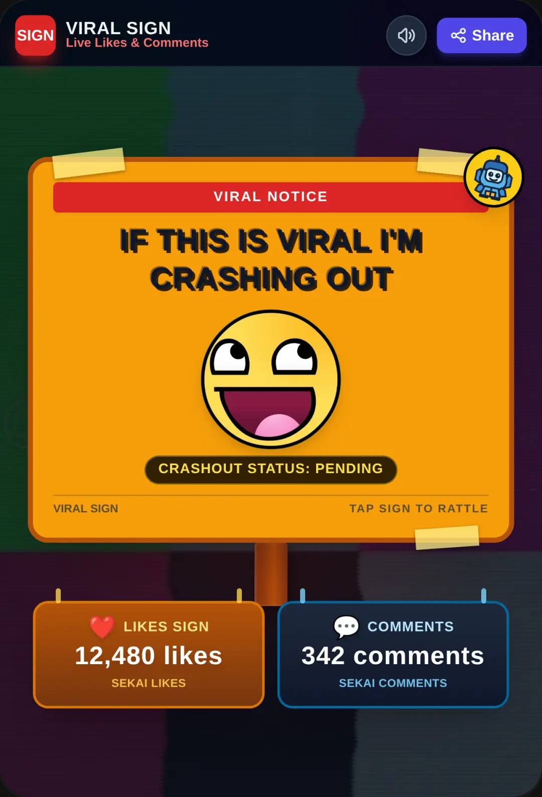 IF THIS GOES VIRAL IM CRASHING OUT cover