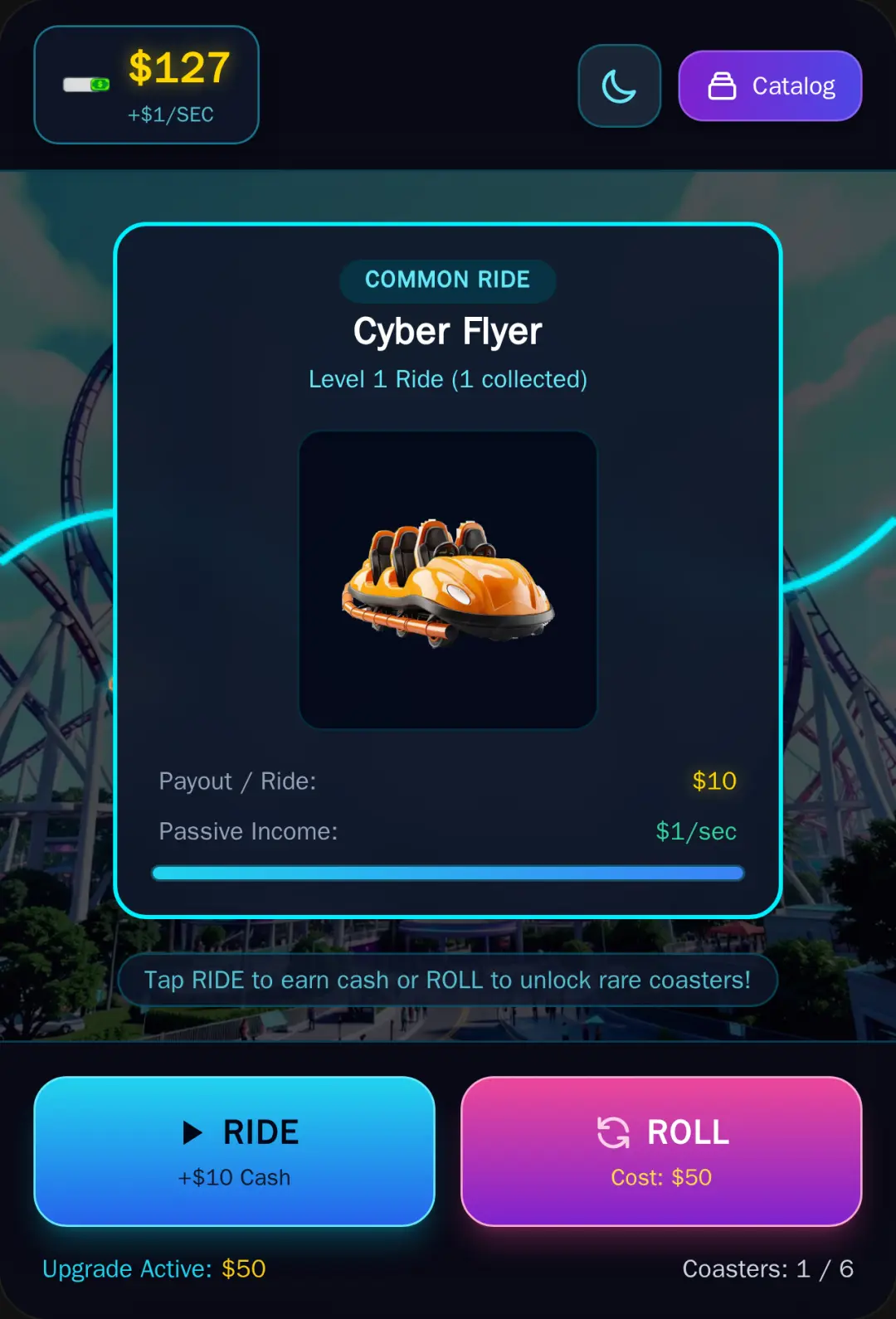 Neon Coaster Tycoon cover