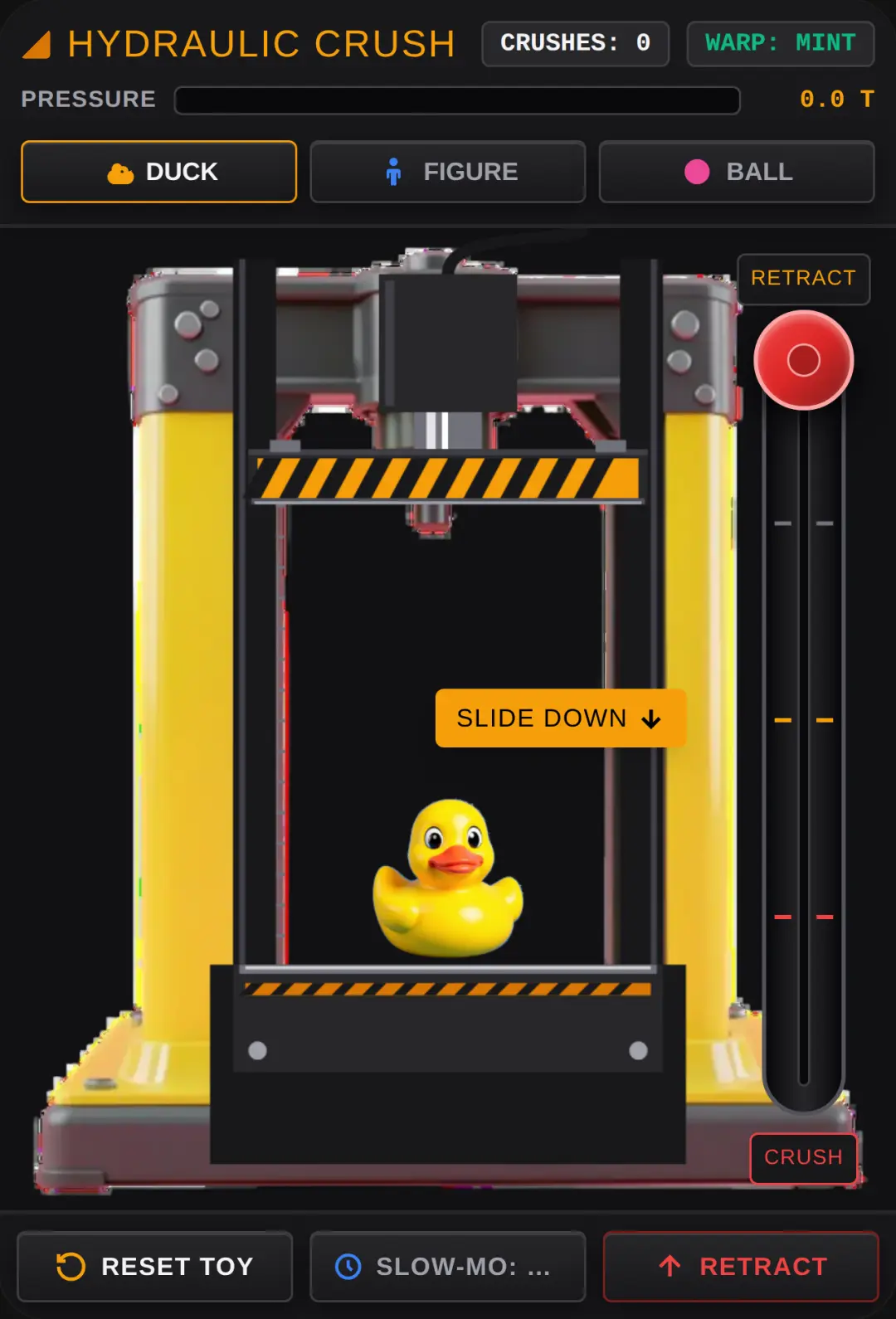 HYDRAULIC CRUSH SIMULATOR cover
