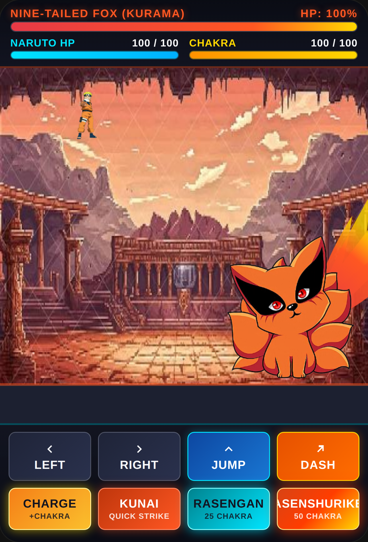 Naruto vs Kurama - Battle of the Nine Tails cover