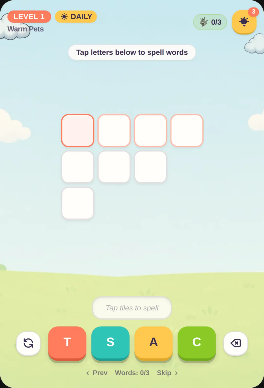Sunny Word Garden - Relaxing Word Puzzle cover