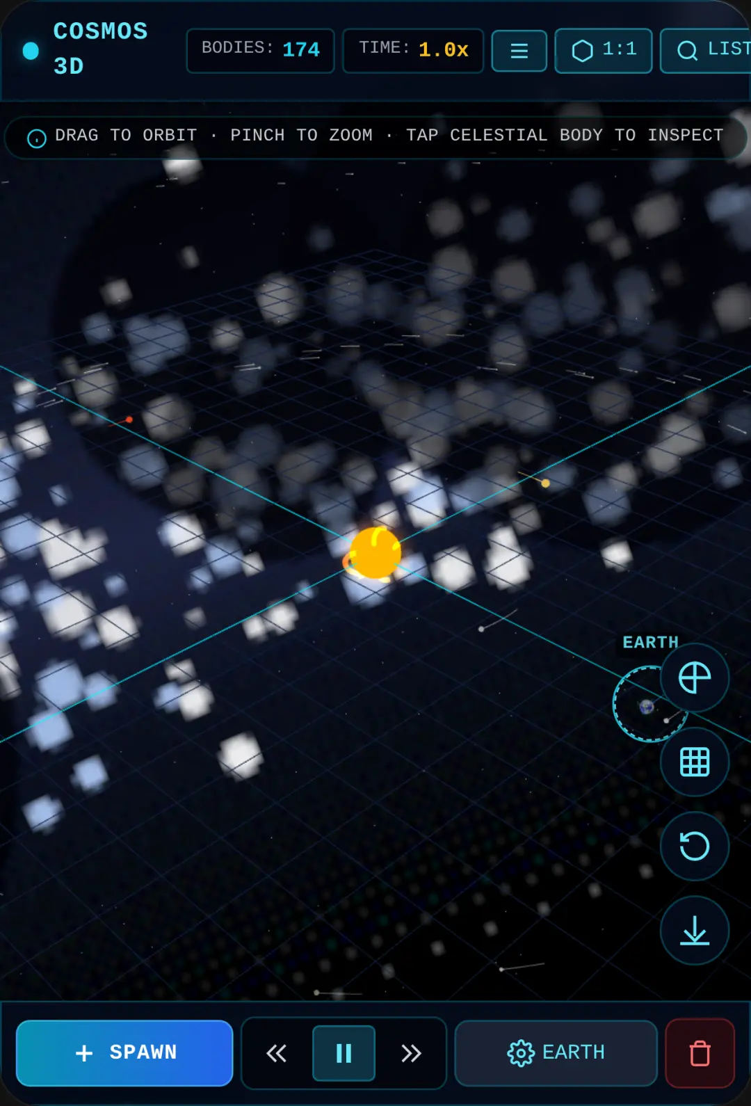 Universe sandbox mobile (beta) cover