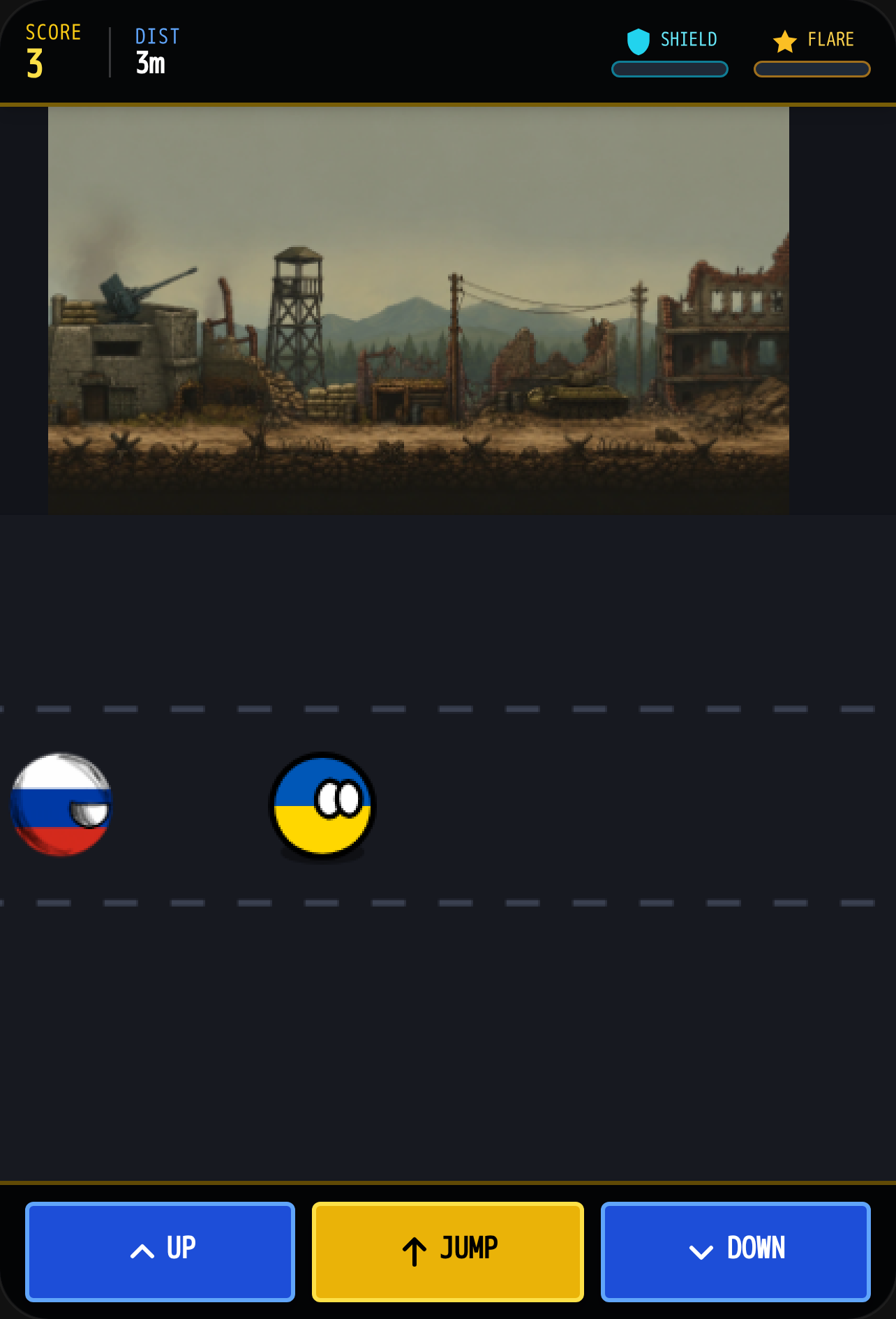 Ukraineball City Runner cover