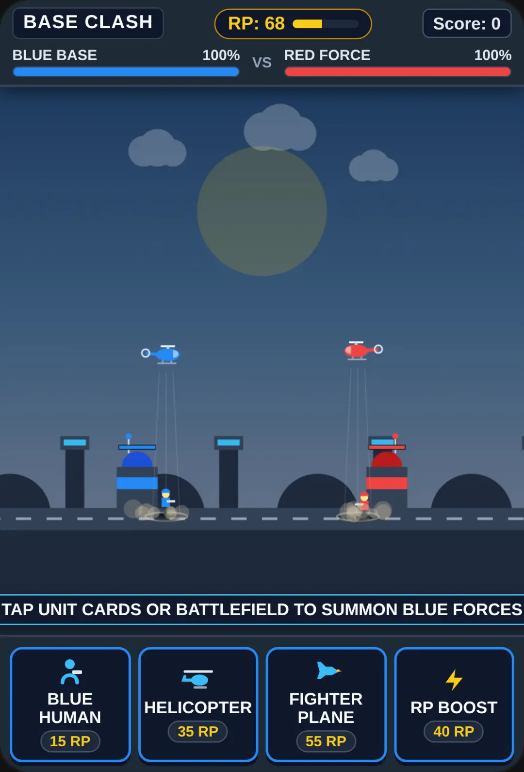 Blue vs Red: Base Clash cover