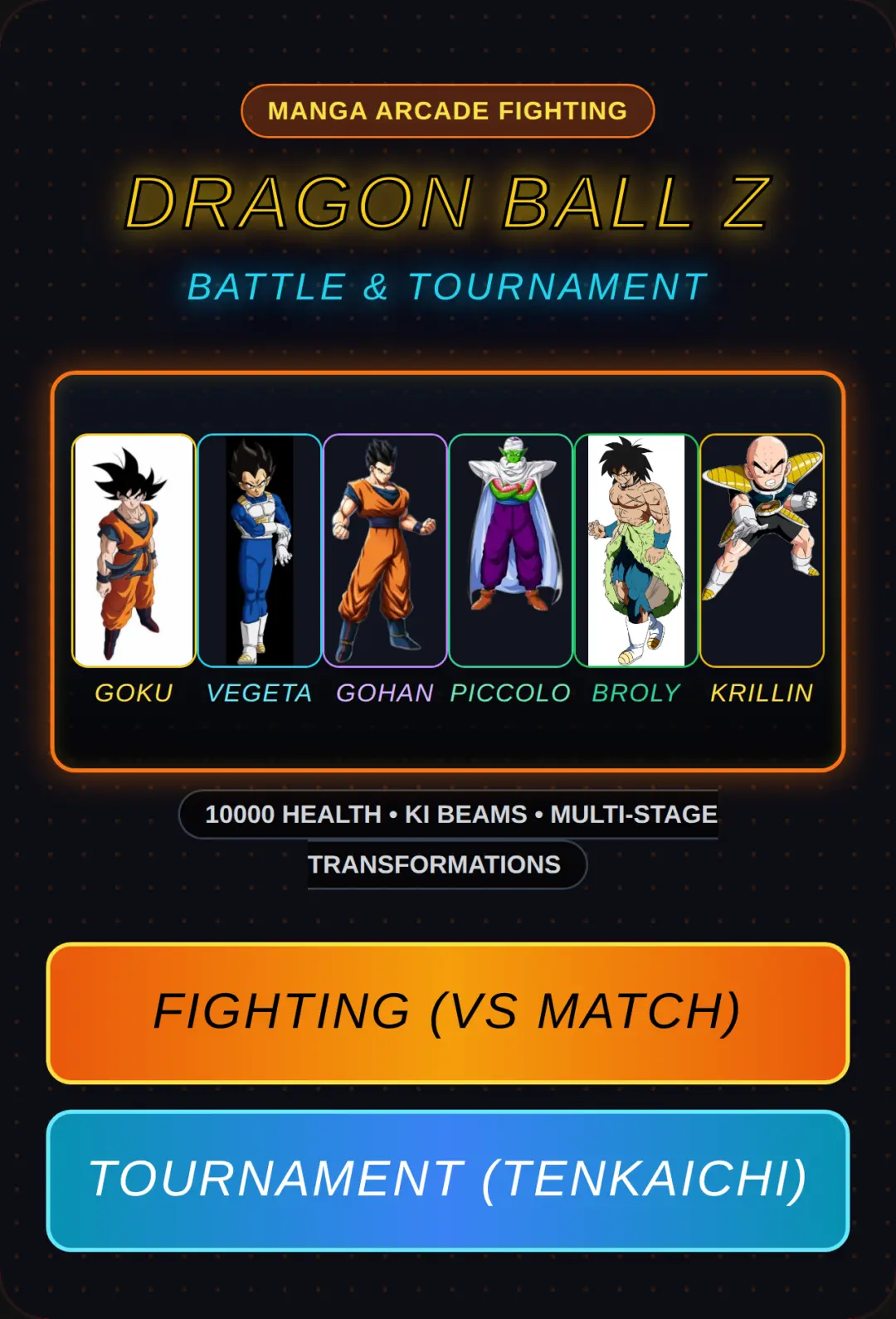 Dragon Ball Z: Battle & Tournament cover