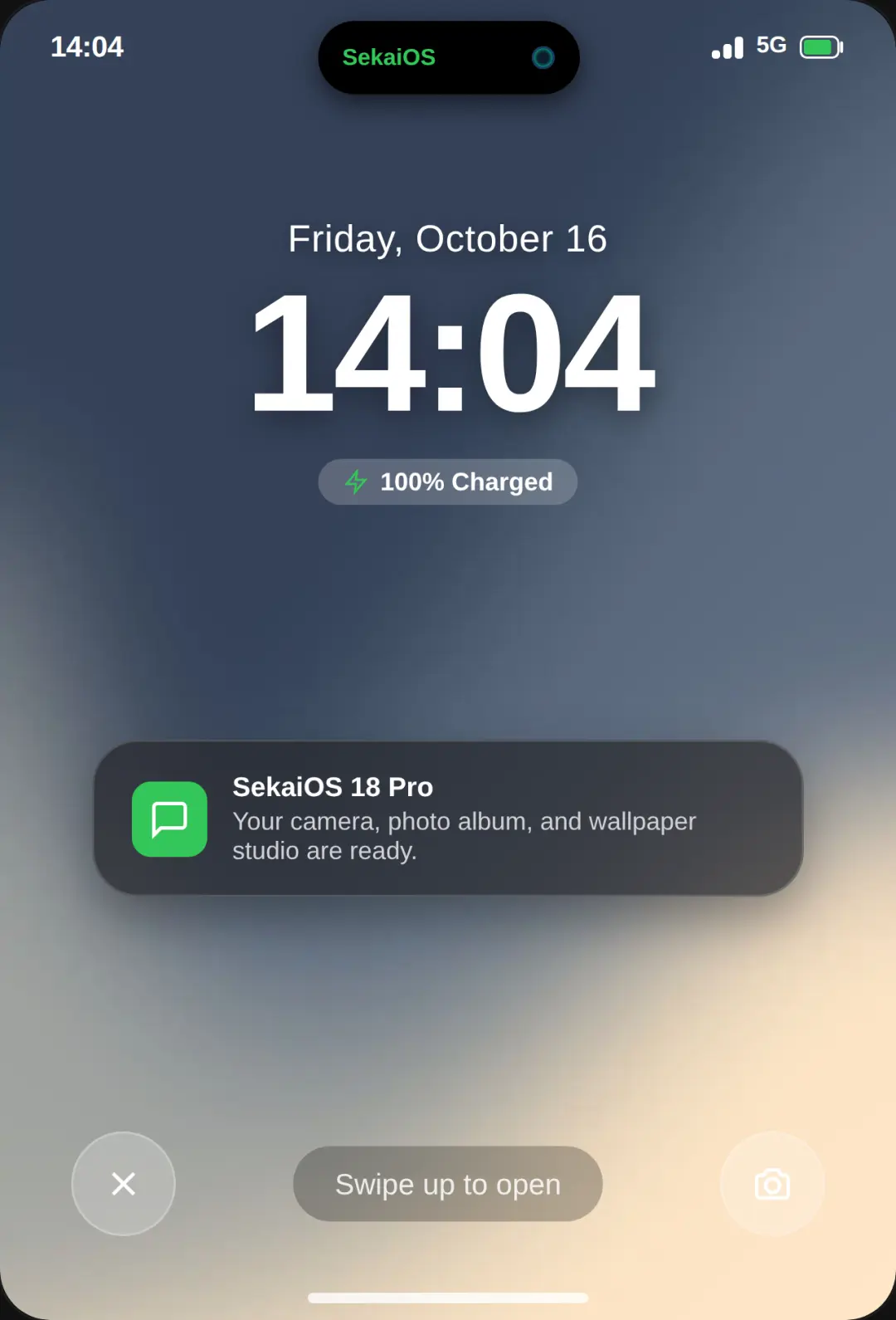 SekaiOS iPhone 18 Pro Max cover