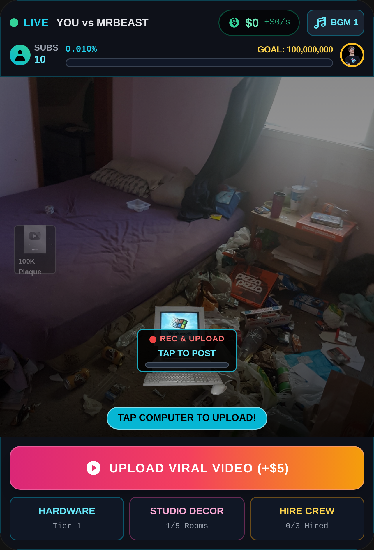 Beat MrBeast Tycoon cover
