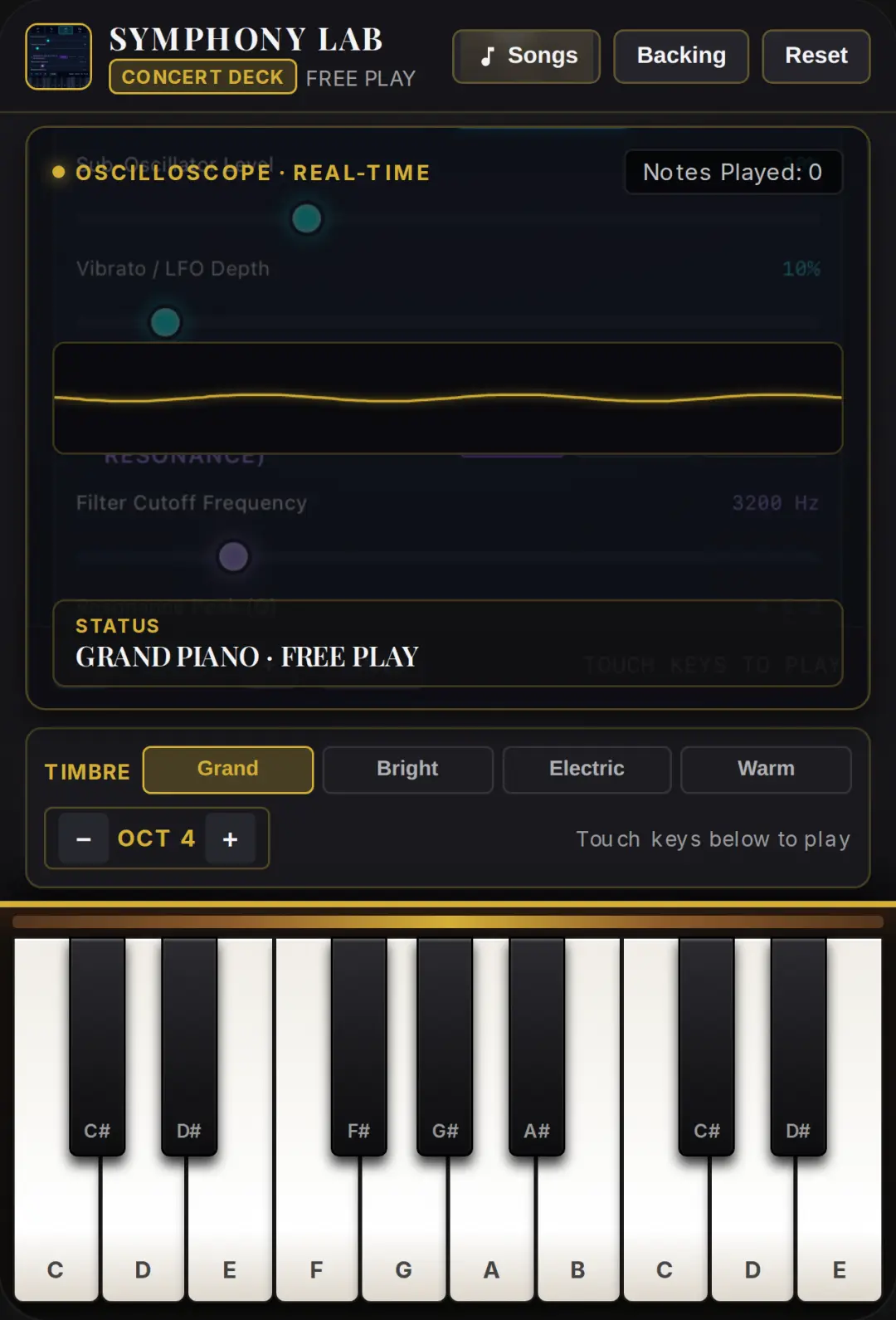 Symphony Lab · Grand Piano cover