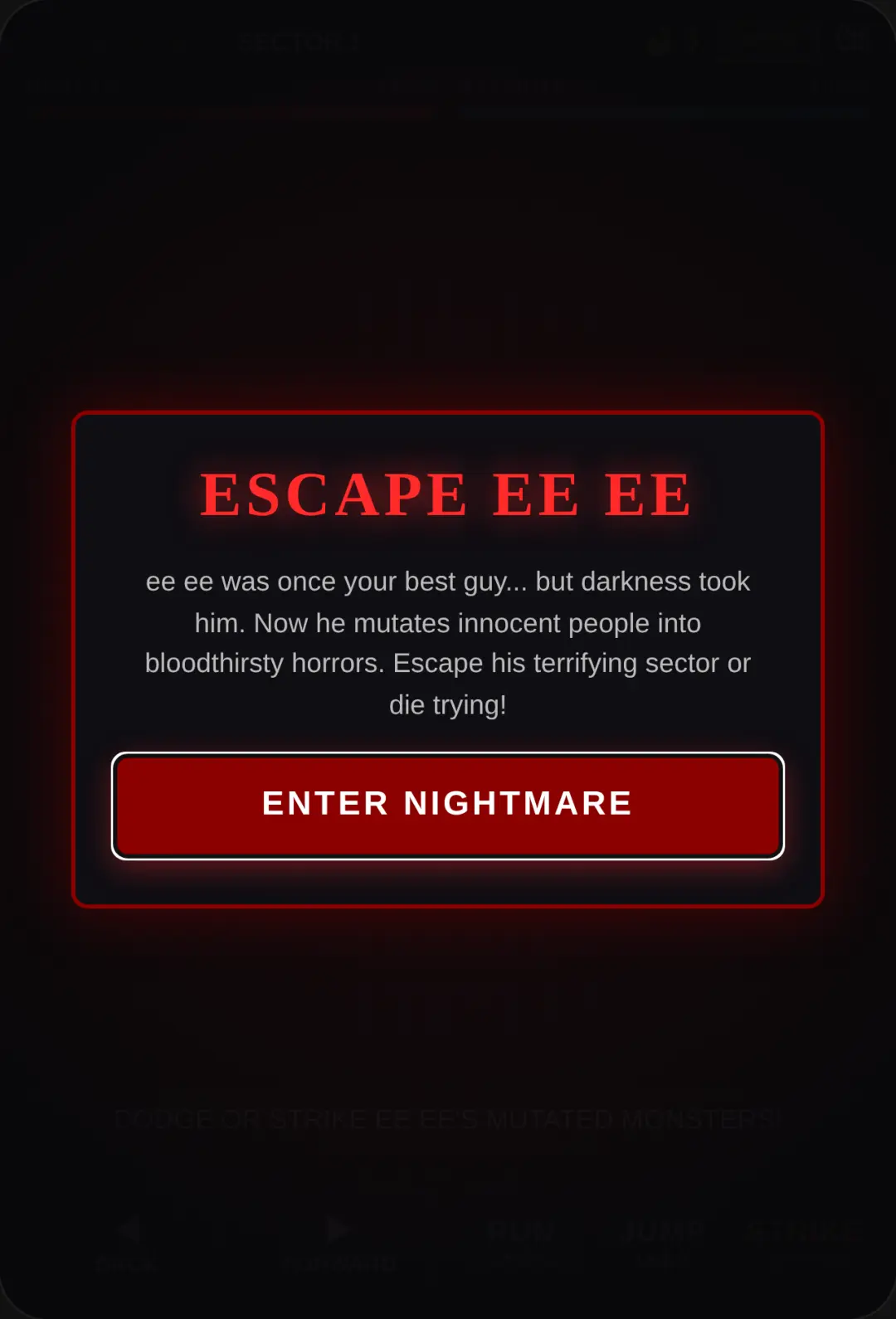 Escape ee ee's Monsters cover