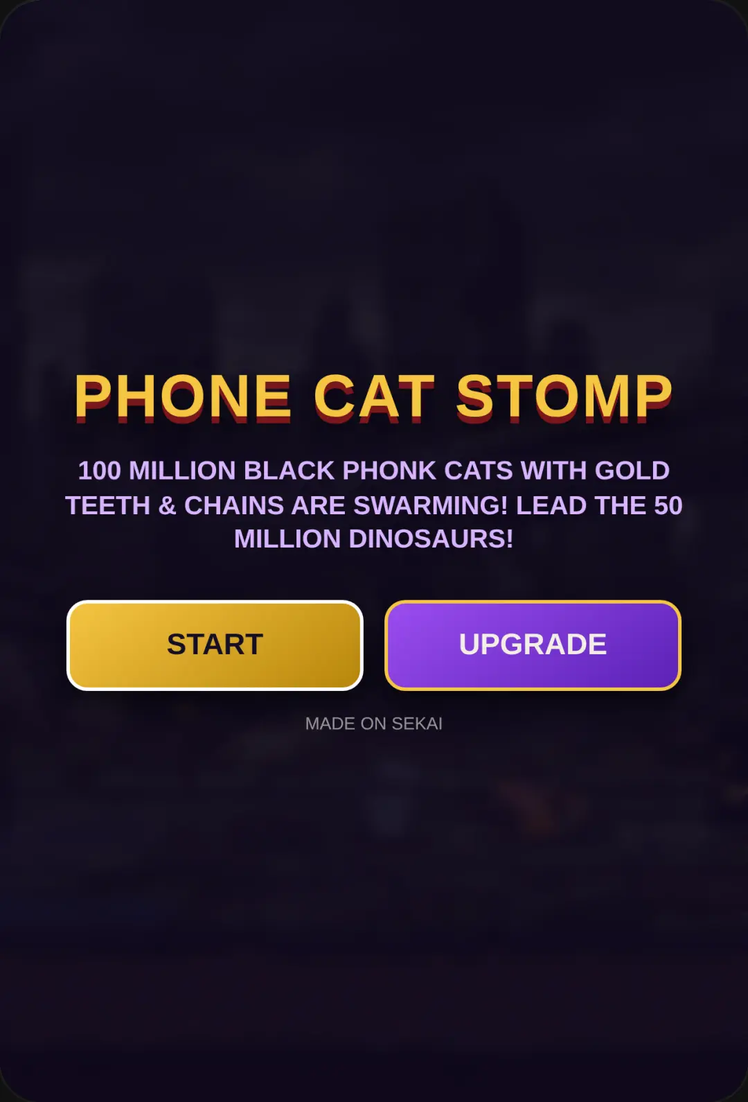 Phone Cat Stomp cover