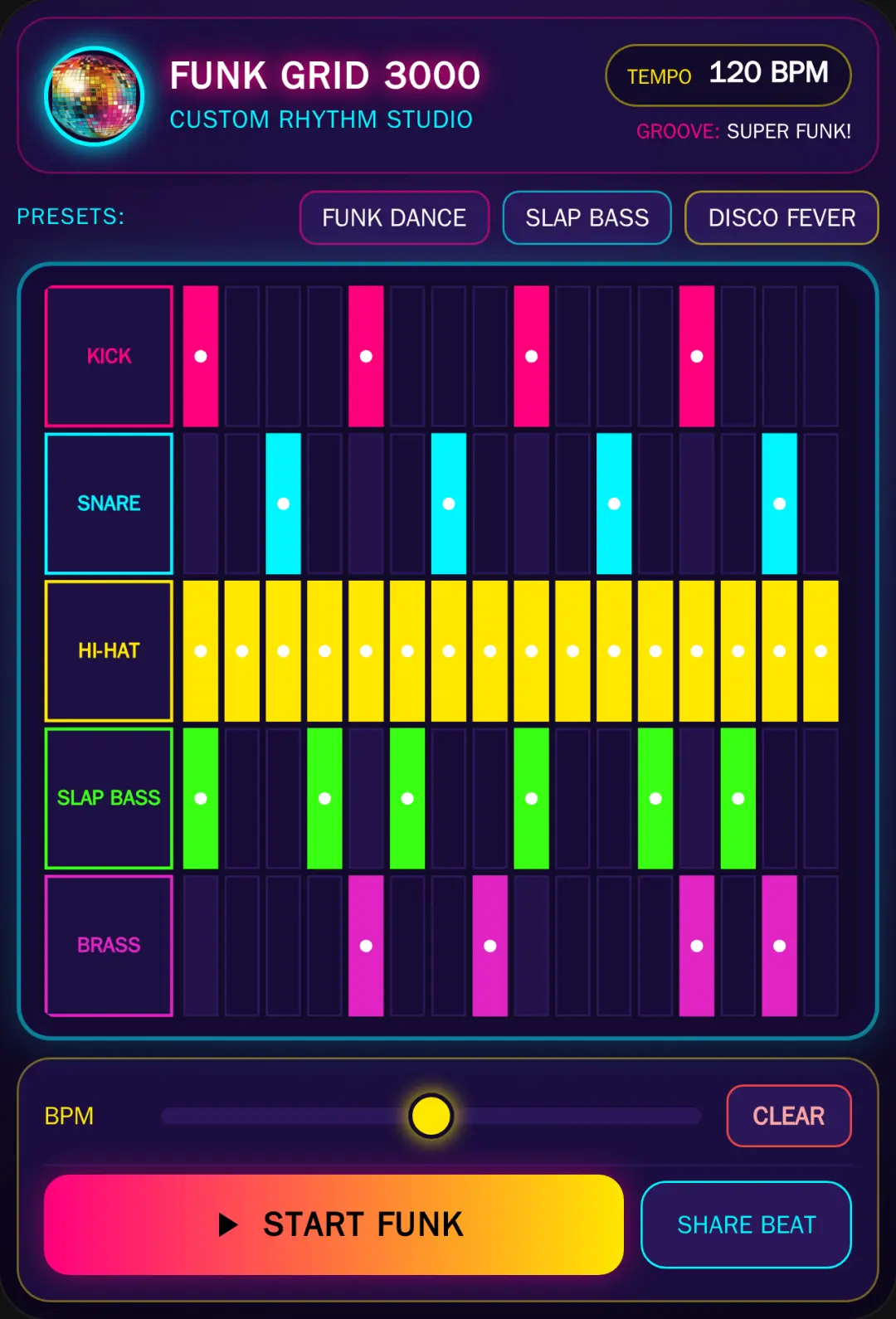 Funk Sequencer - Custom Groove Studio cover